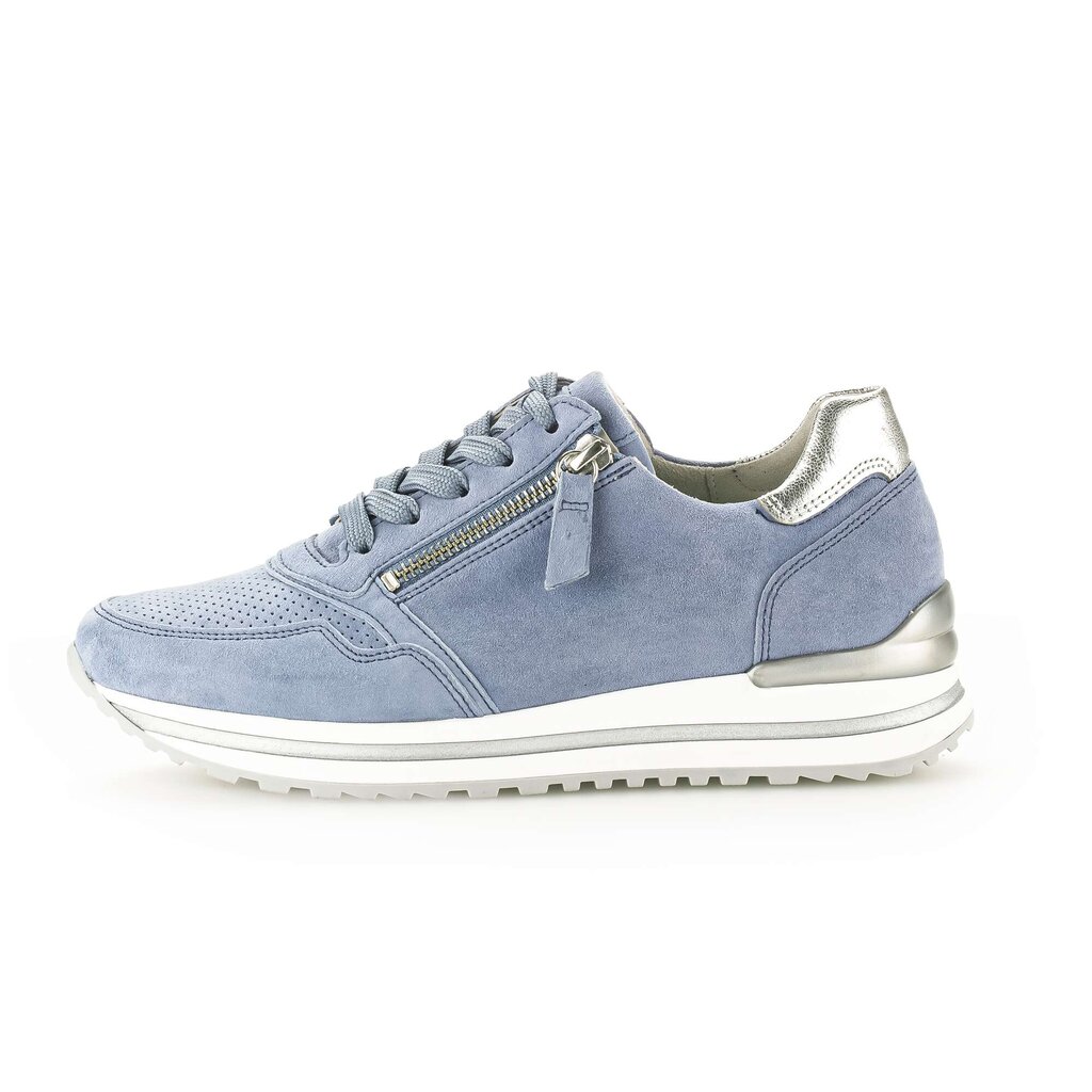 Lage sneaker blauw