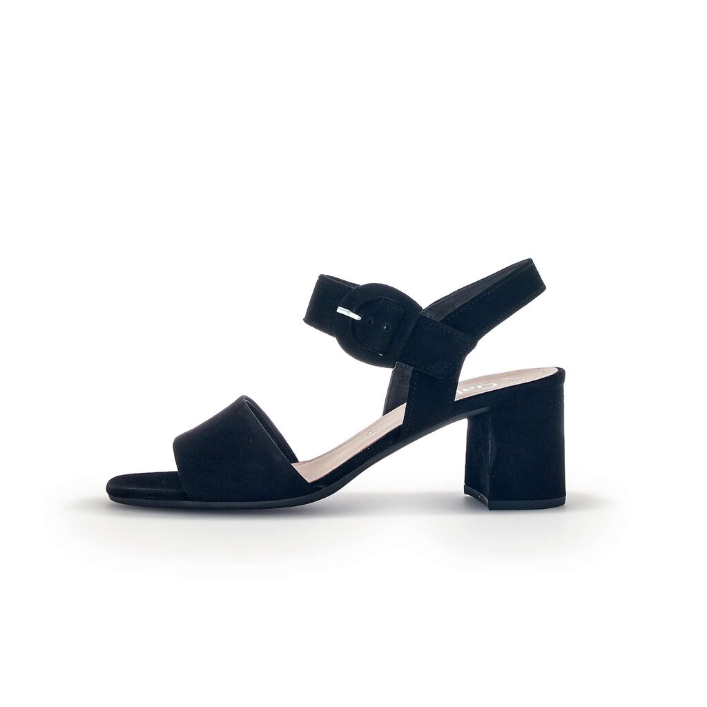 Sandal met riempjes zwart