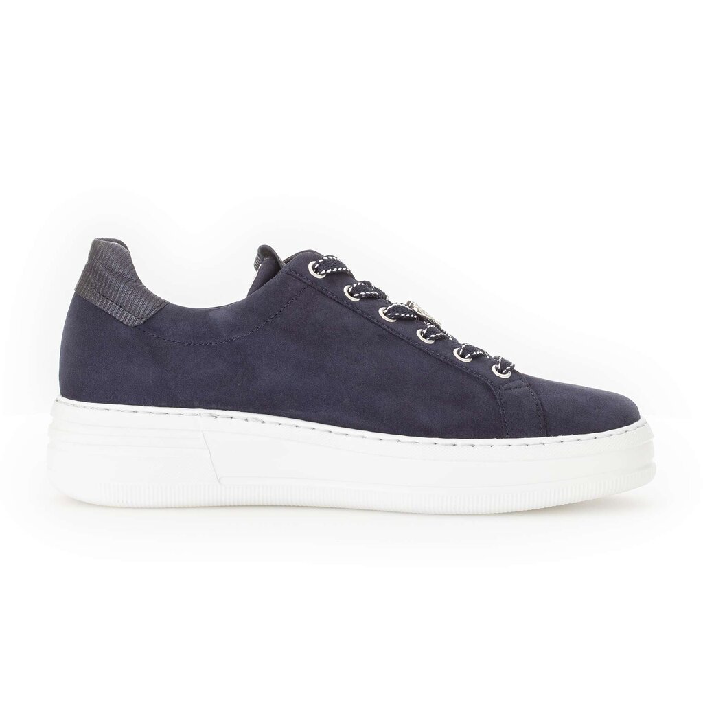 Lage sneaker blauw