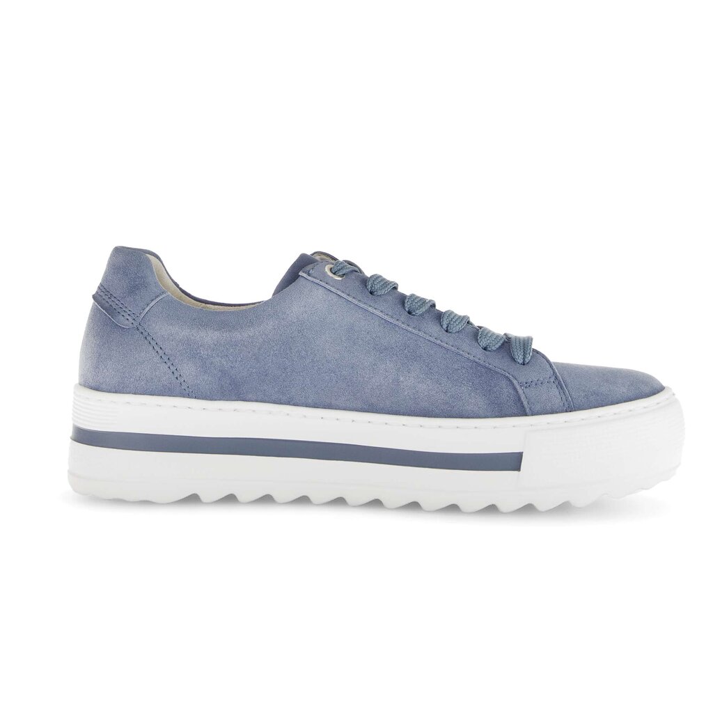 Lage sneaker blauw