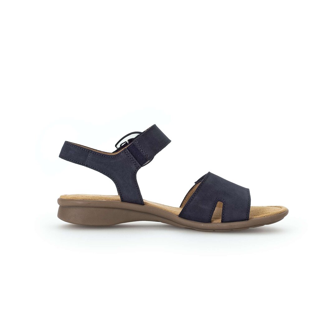 Sandal met riempjes blauw