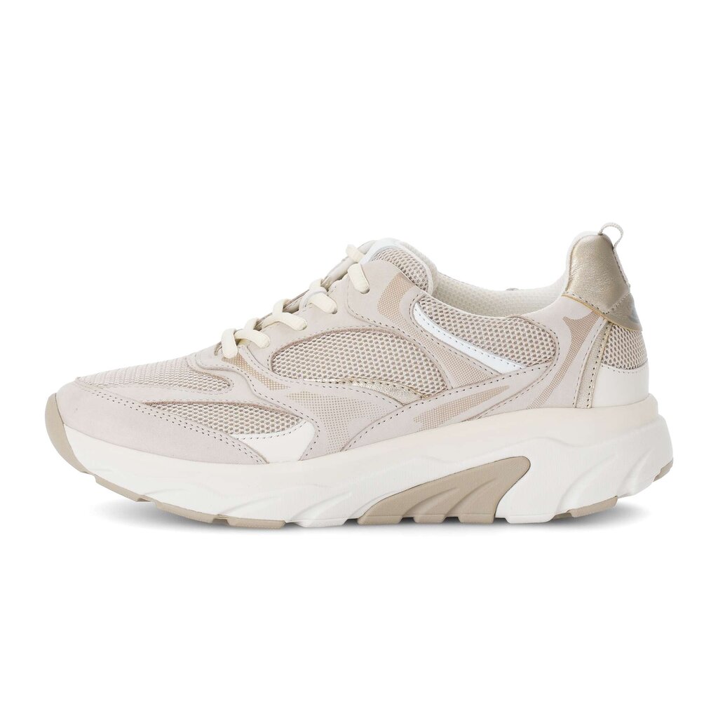 Lage sneaker beige