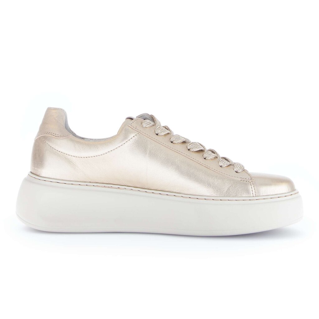 Lage sneaker goud
