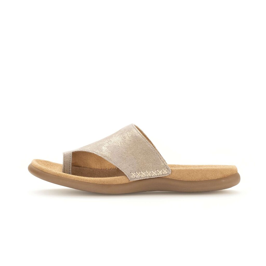 Teenslipper beige