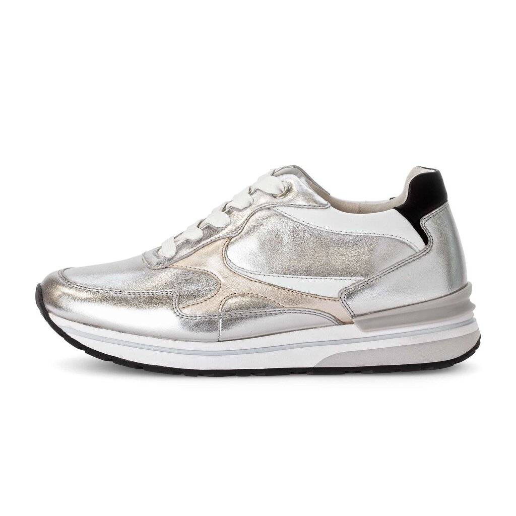 Lage sneaker zilver