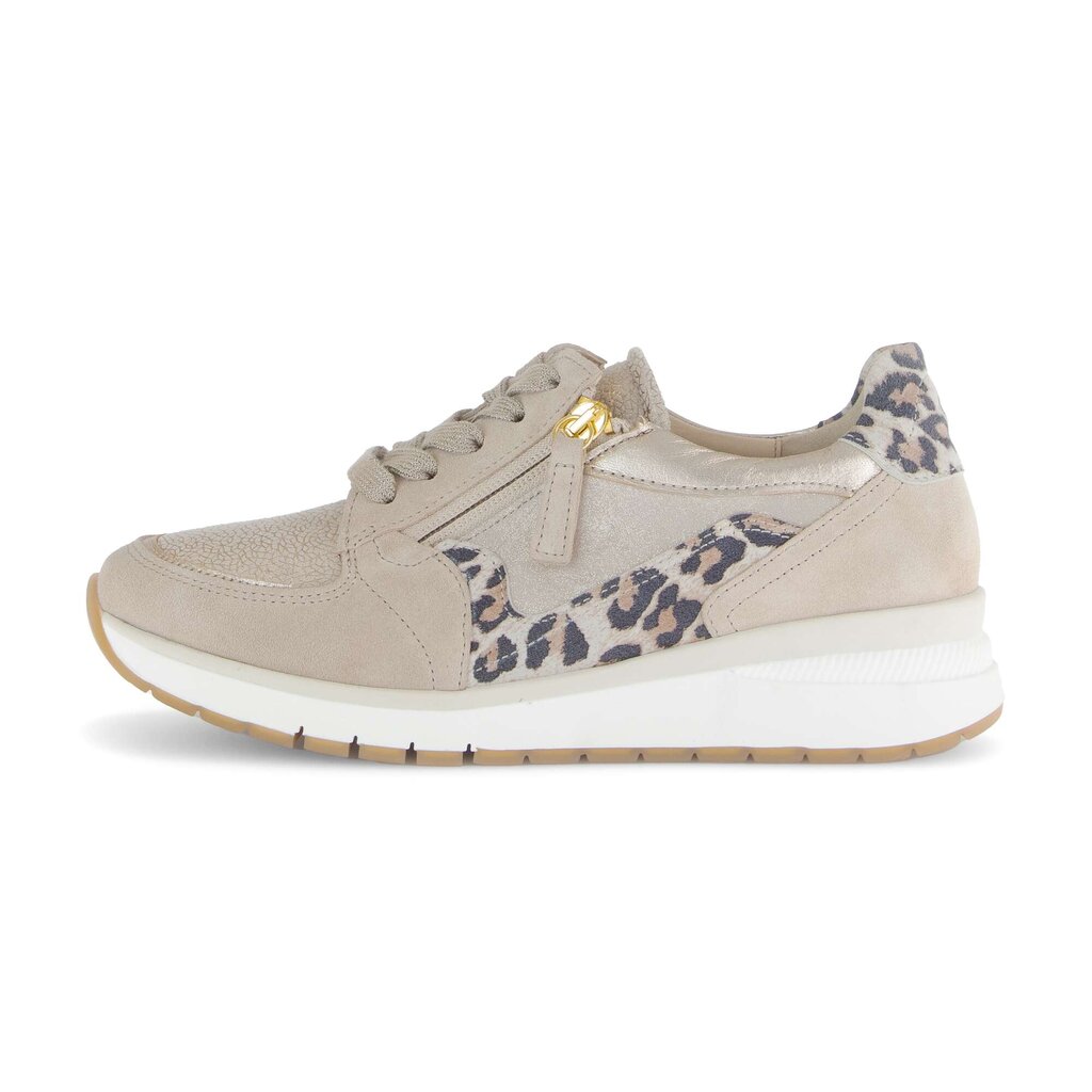 Lage sneaker beige