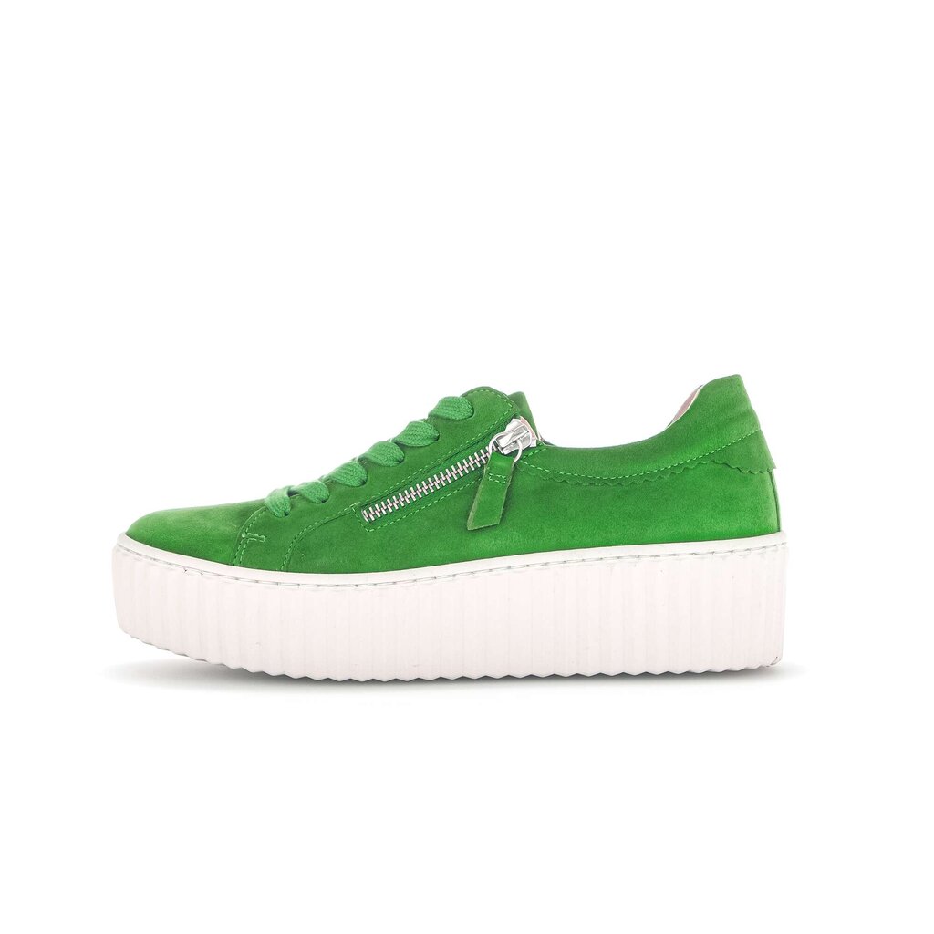 Lage sneaker groen