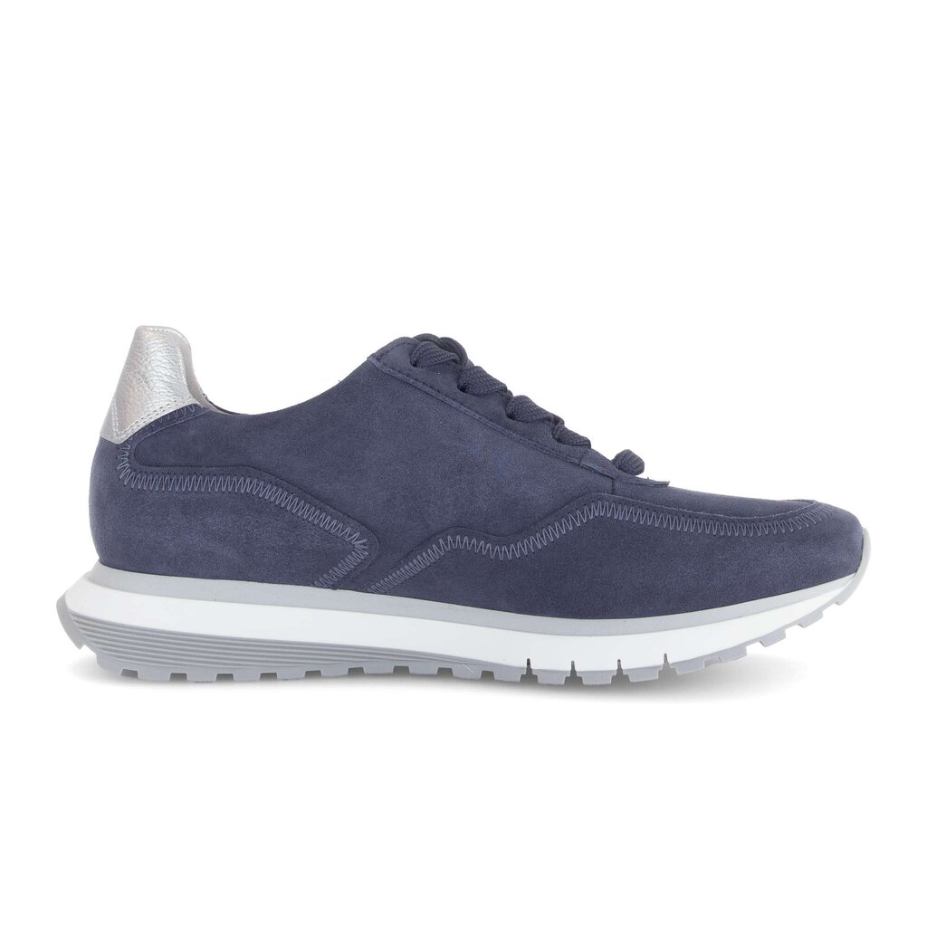 Lage sneaker blauw