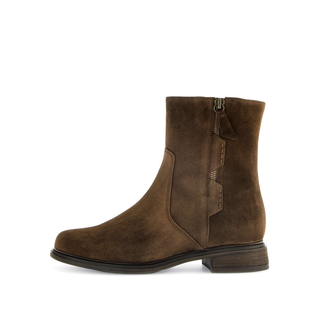 Elegante enkellaarsjes bruin