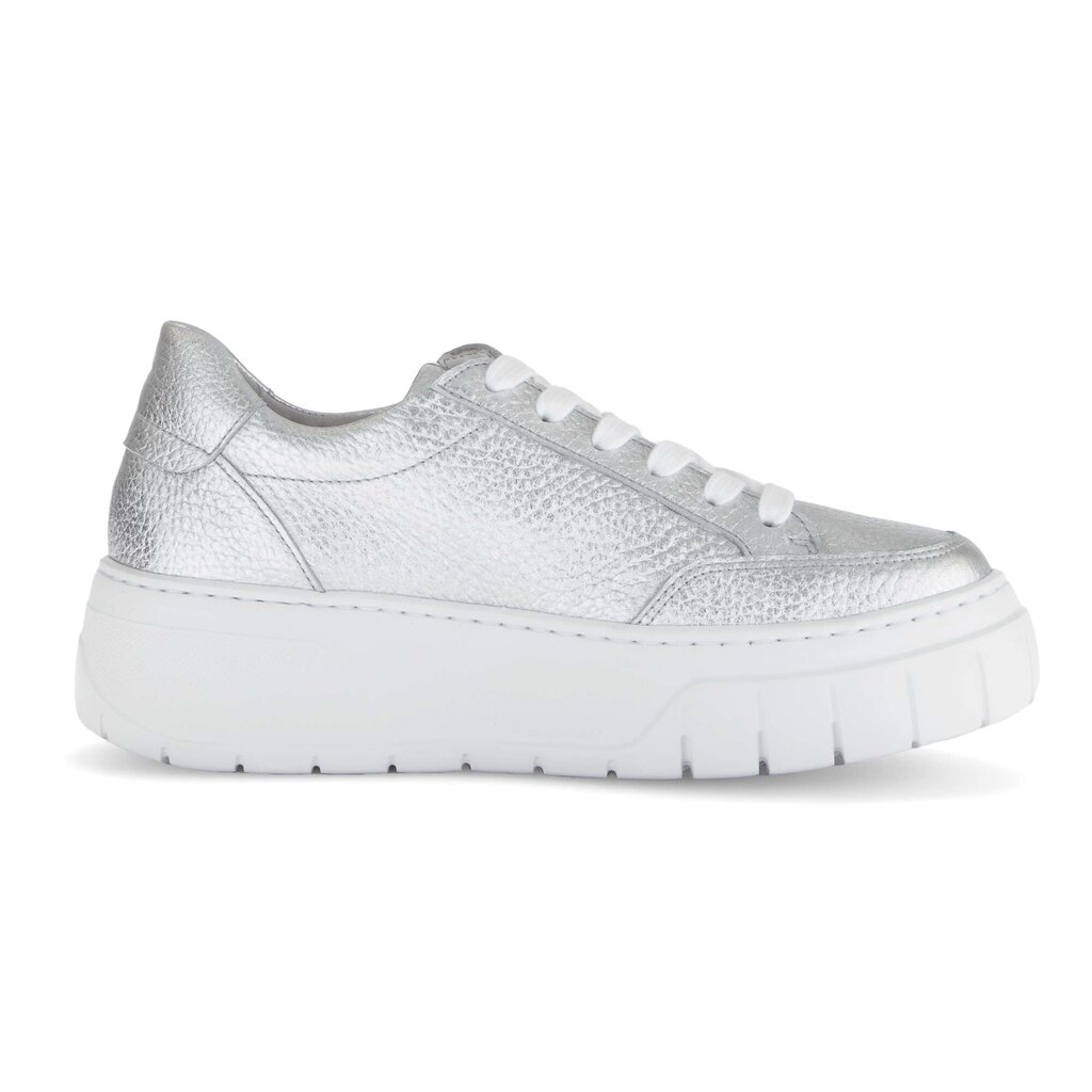 Lage sneaker zilver