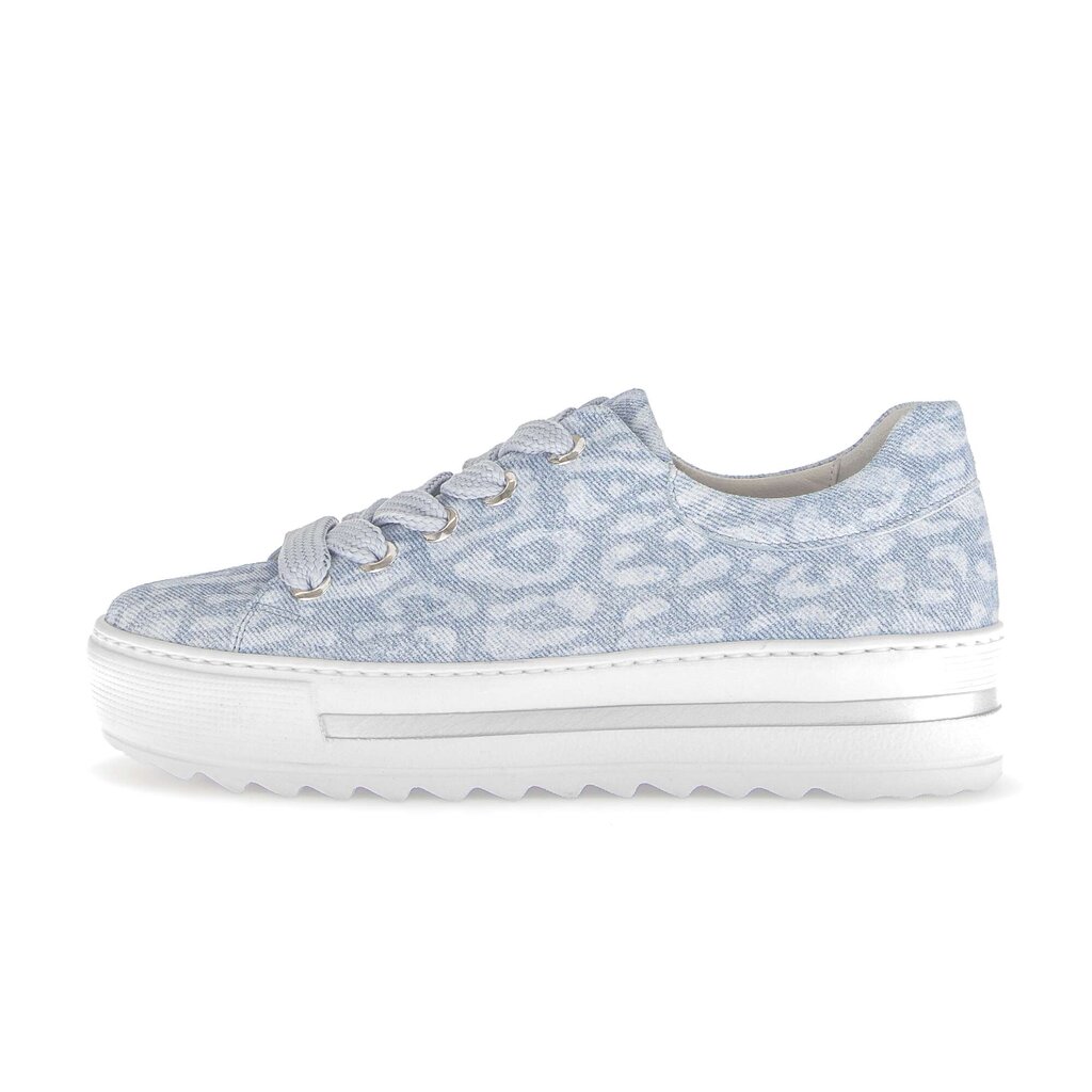 Lage sneaker blauw