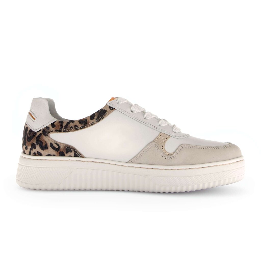 Lage sneaker beige