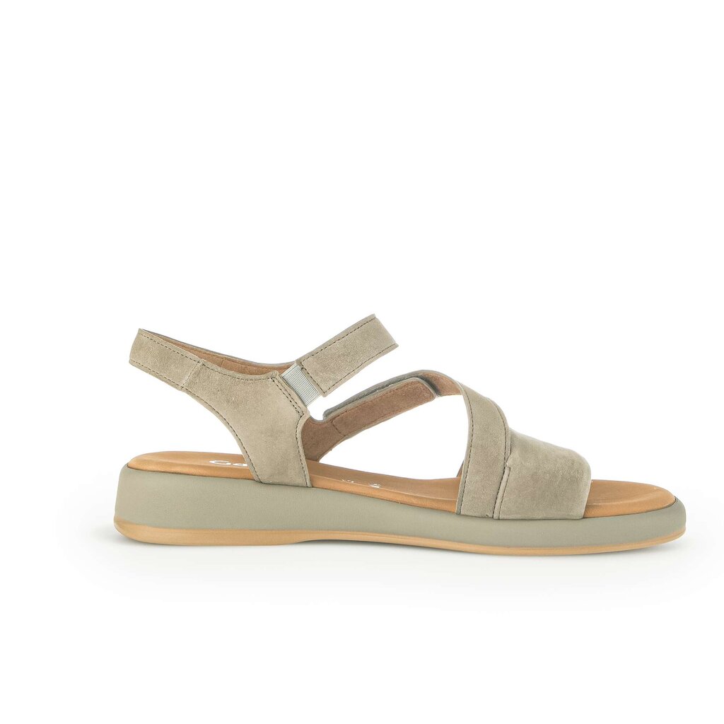 Sandal met riempjes groen