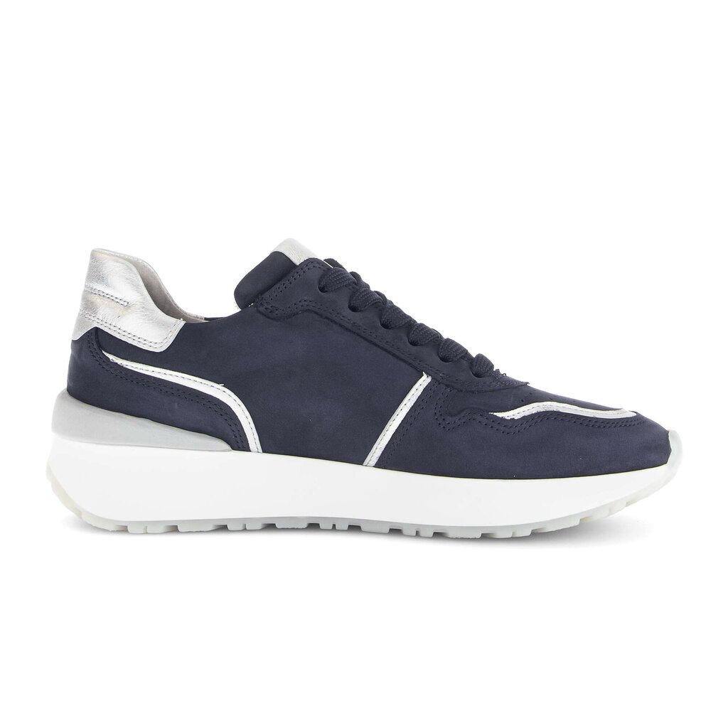 Lage sneaker blauw