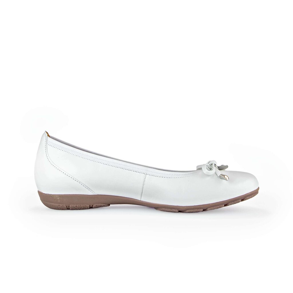 Sportieve ballerina wit