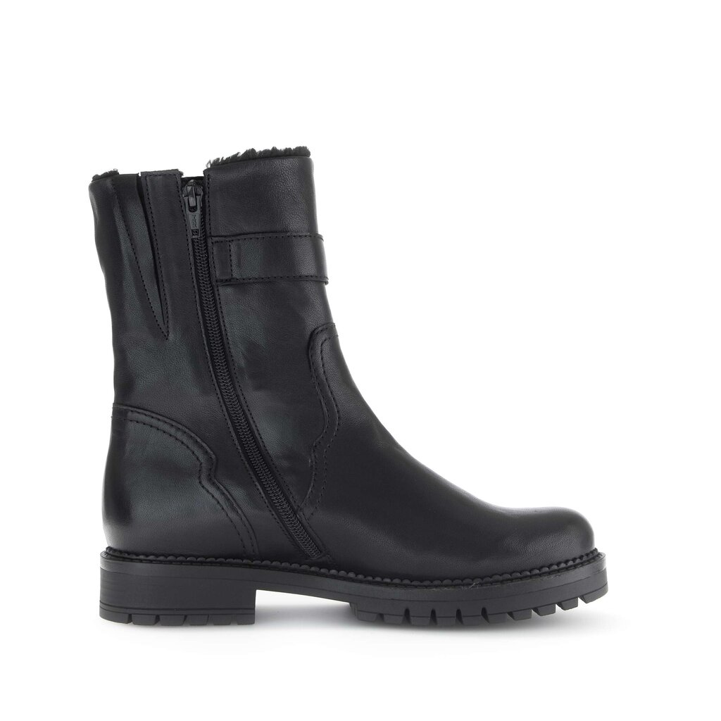 Winter enkellaarsje zwart