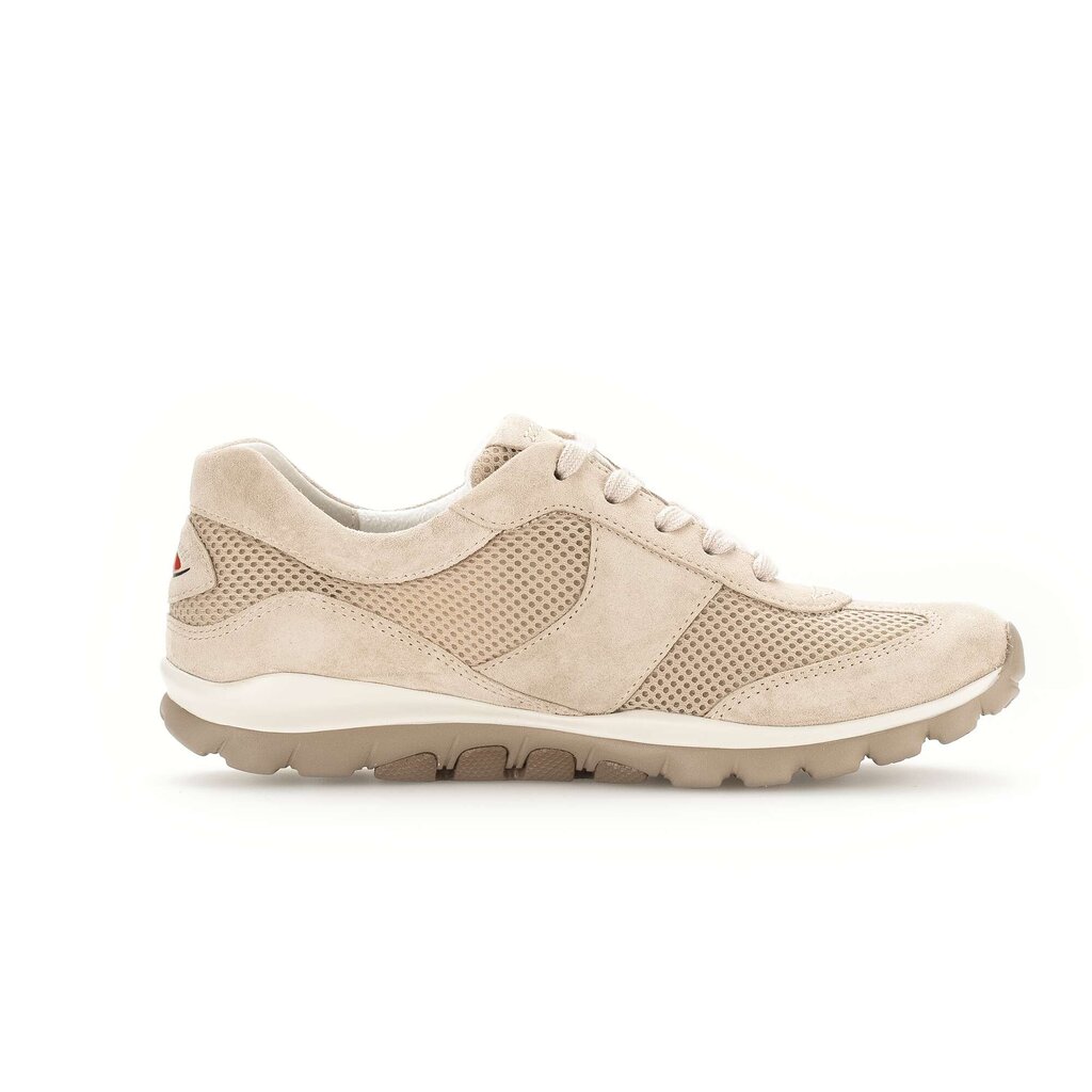 Lage sneaker beige