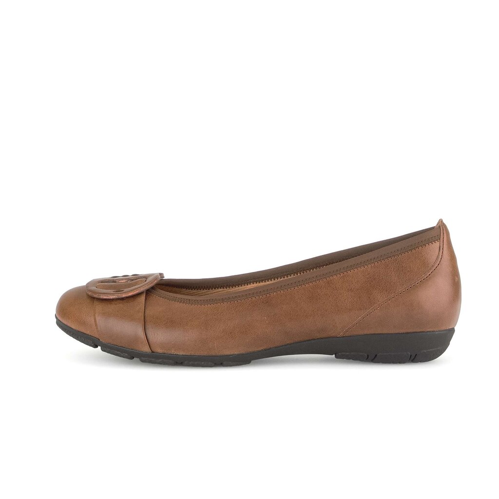 Sportieve ballerina bruin