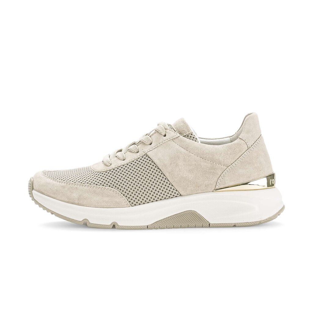 Lage sneaker beige