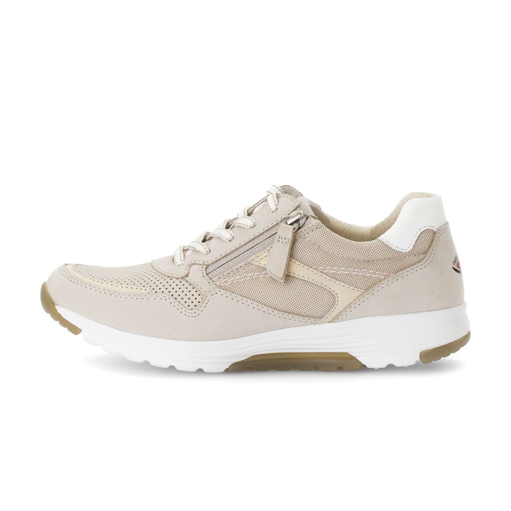 Lage sneaker beige