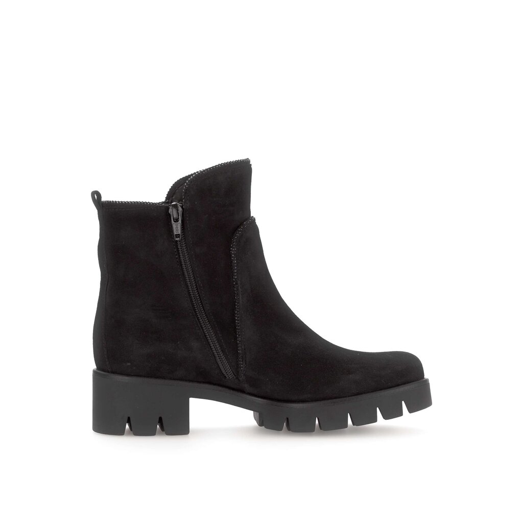 Sportief enkellaarsje zwart