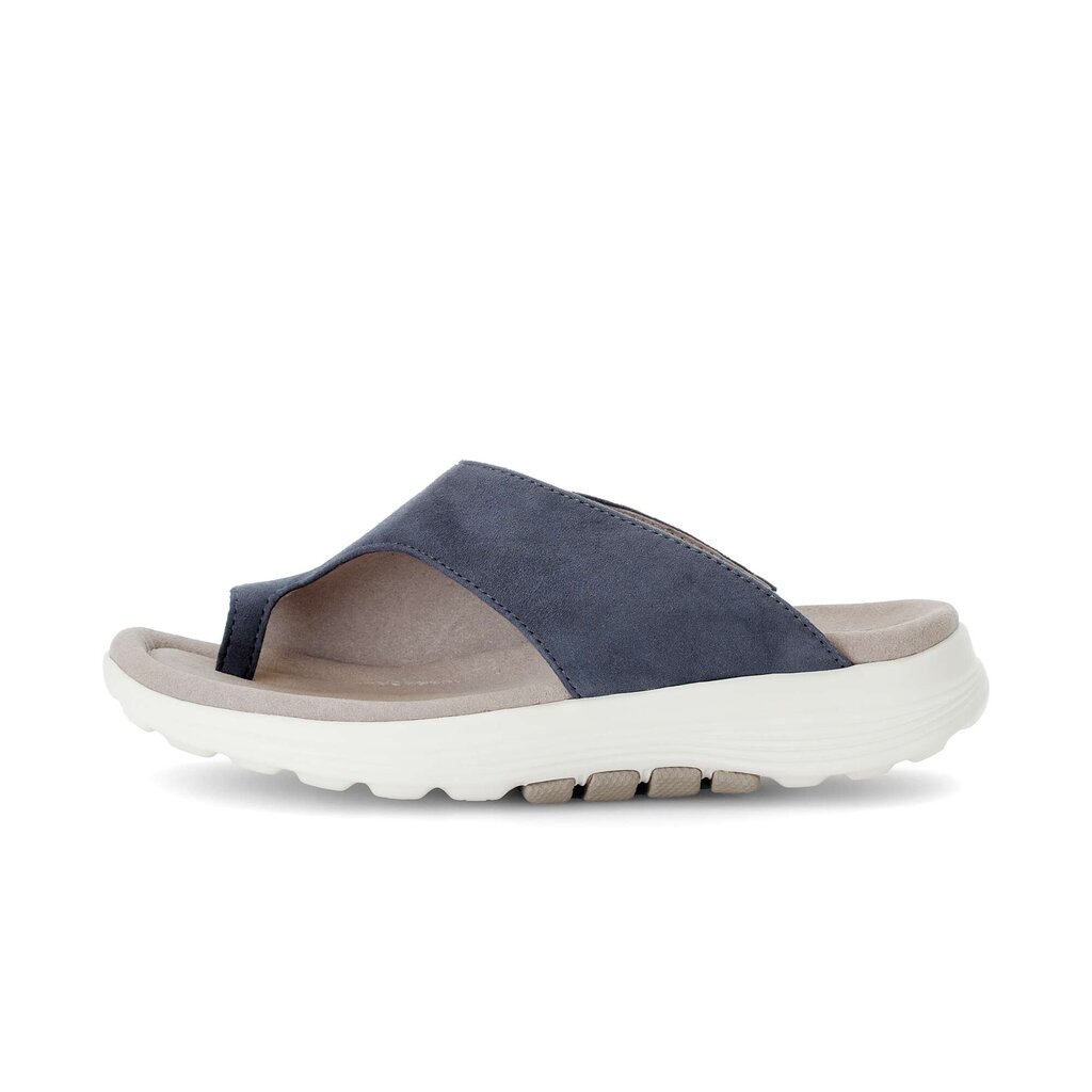 Teenslipper blauw