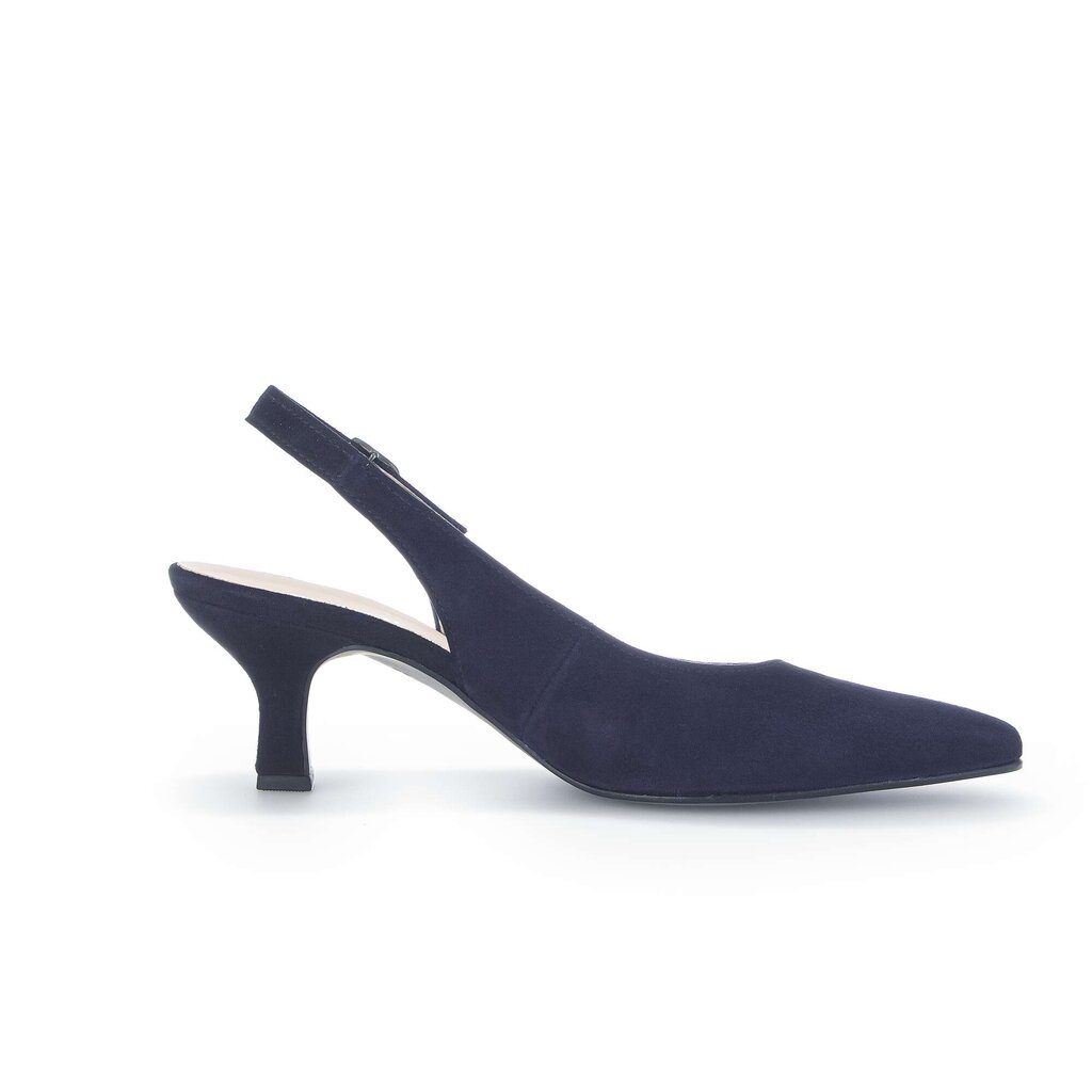 Sling-back blauw