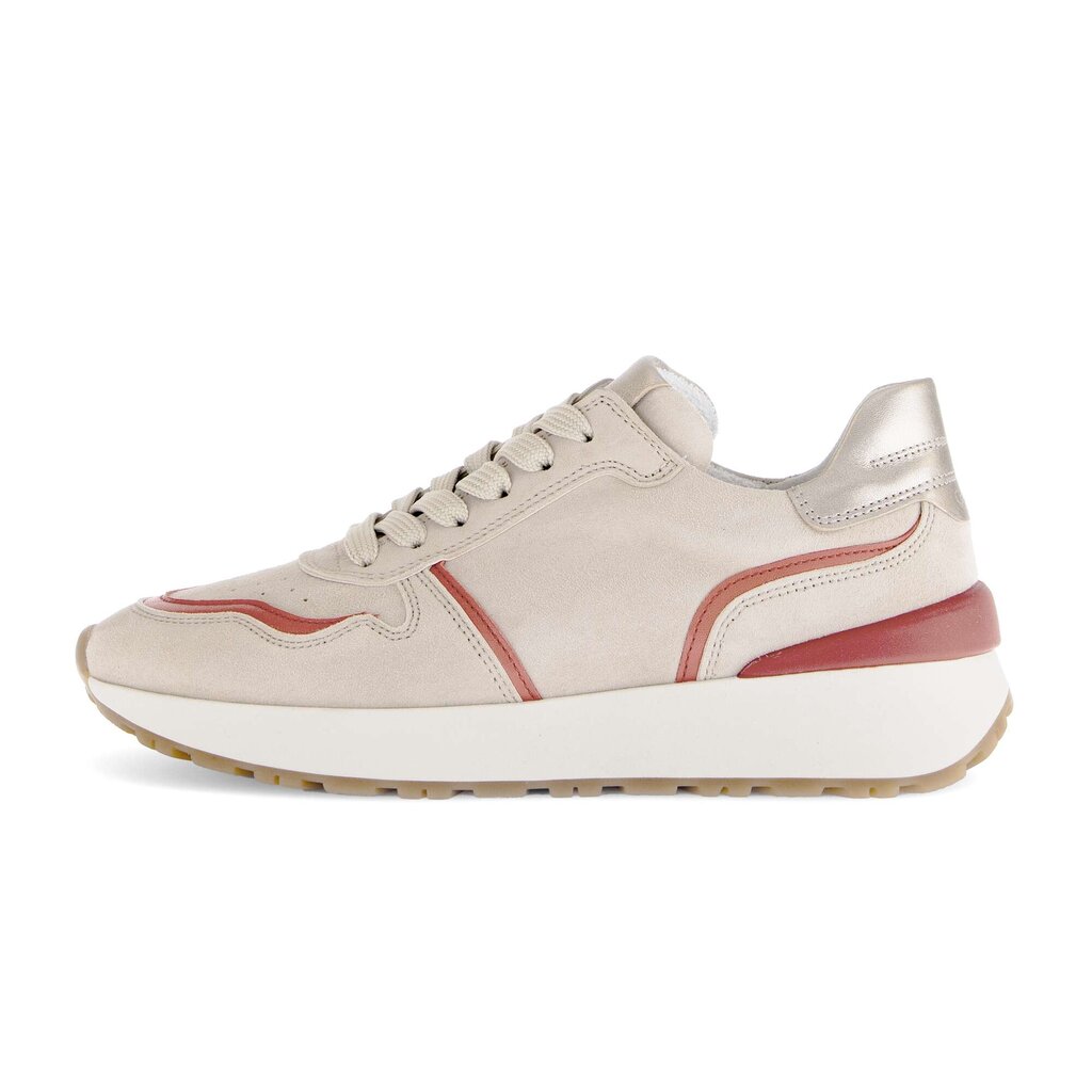 Lage sneaker beige
