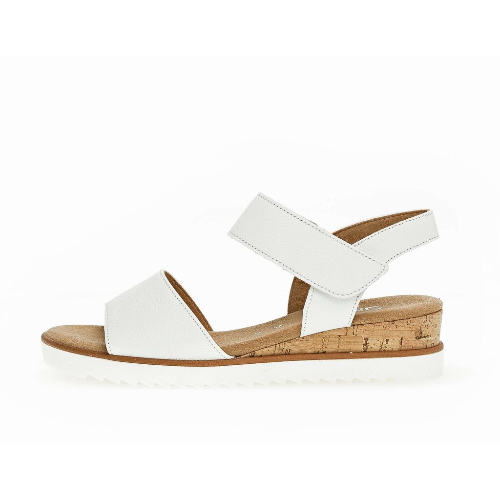 Sandal met riempjes wit