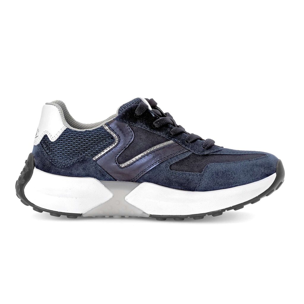 Lage sneaker blauw