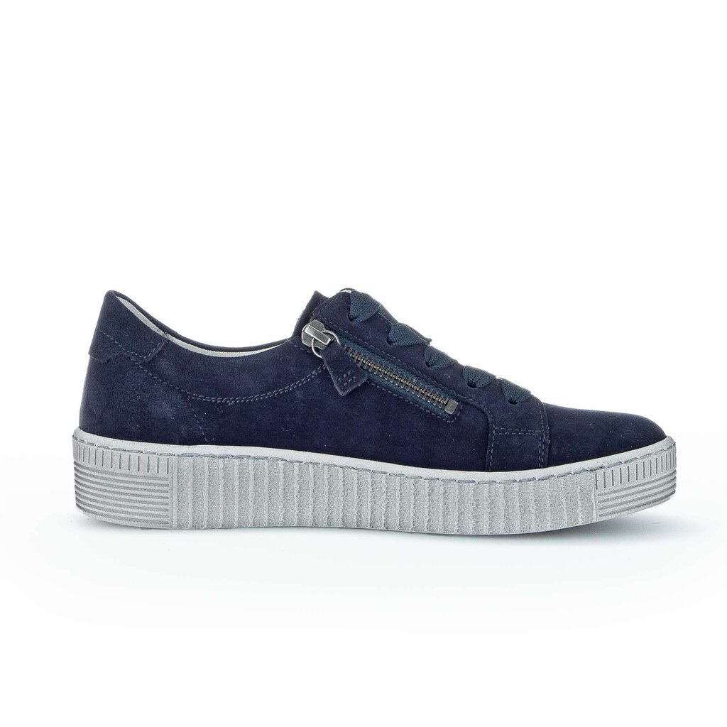 Lage sneaker blauw