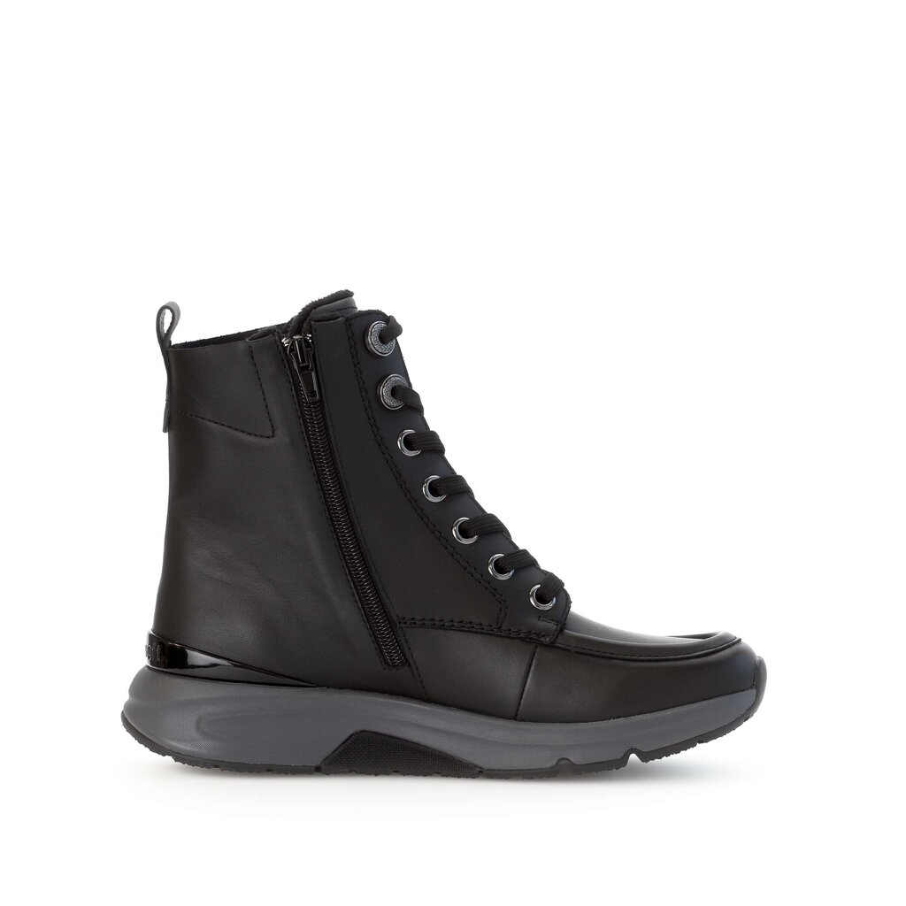 Sportief enkellaarsje zwart