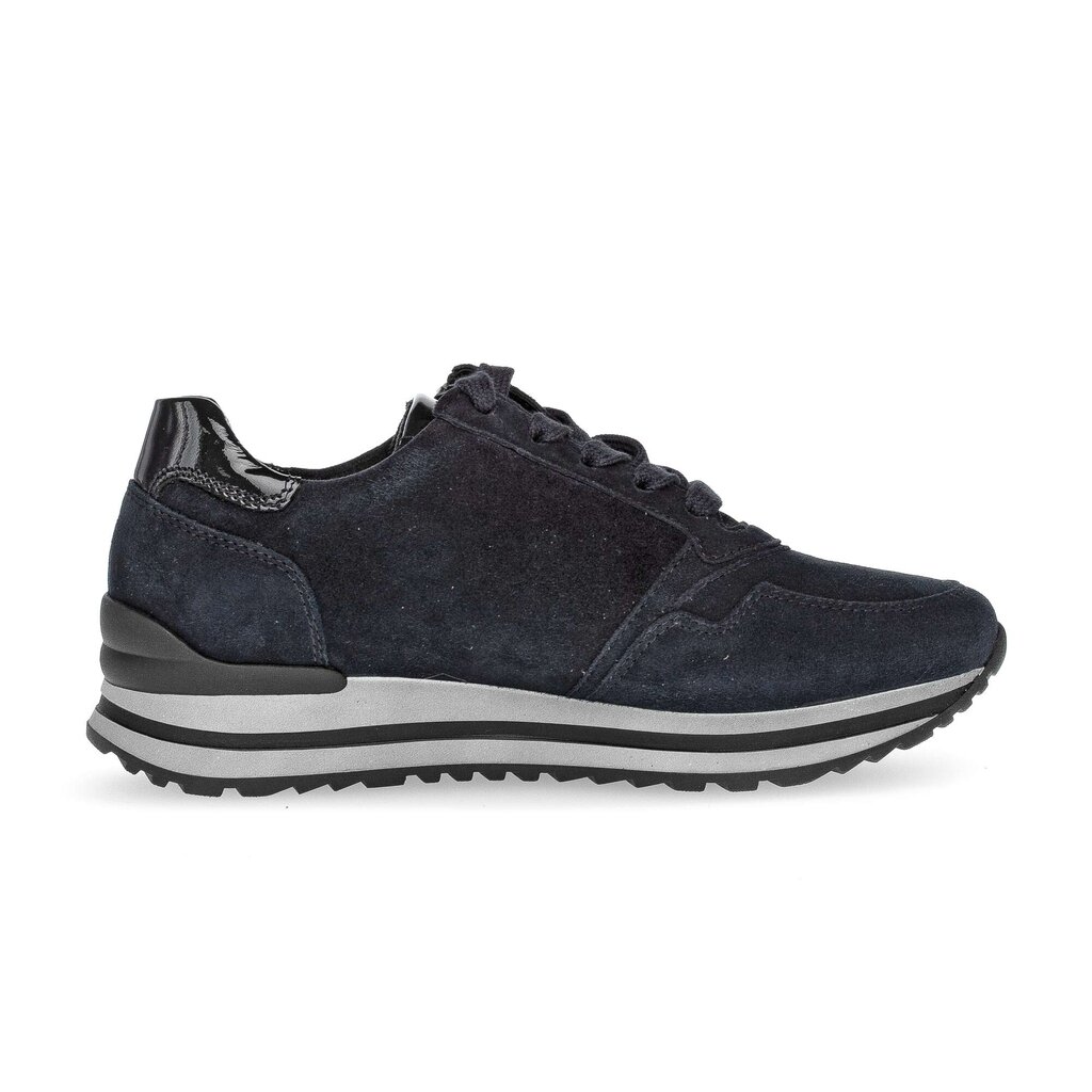 Lage sneaker blauw
