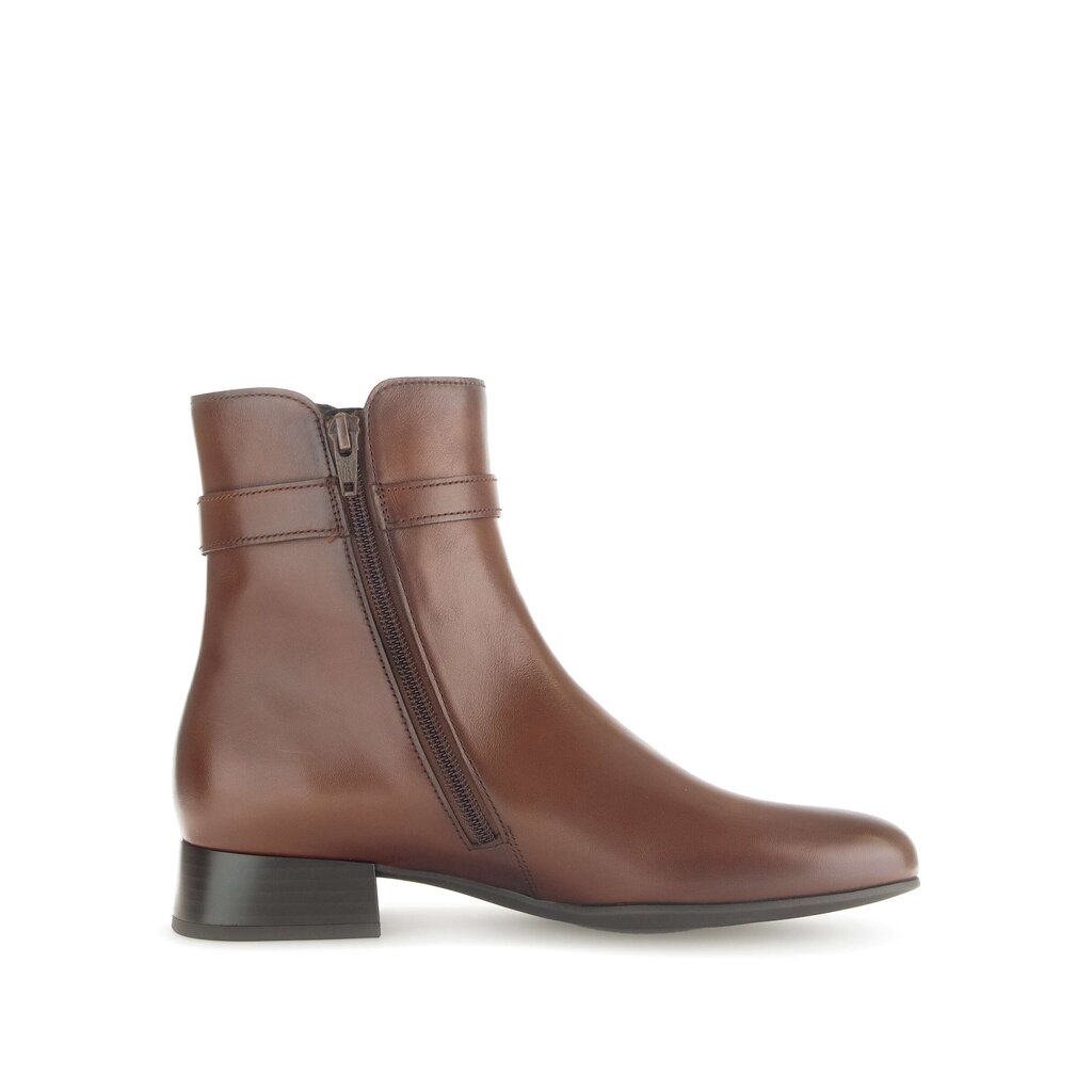 Elegante enkellaarsjes bruin