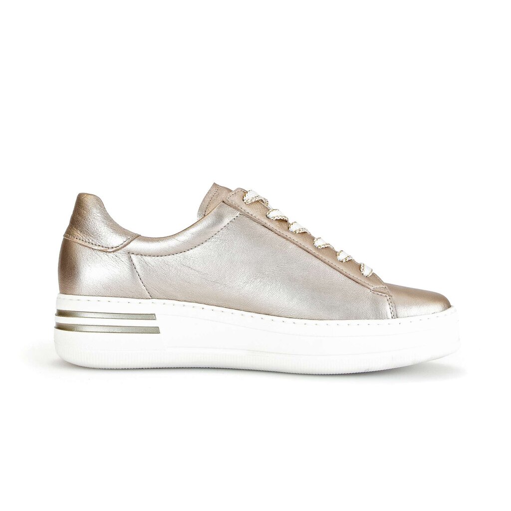Lage sneaker goud