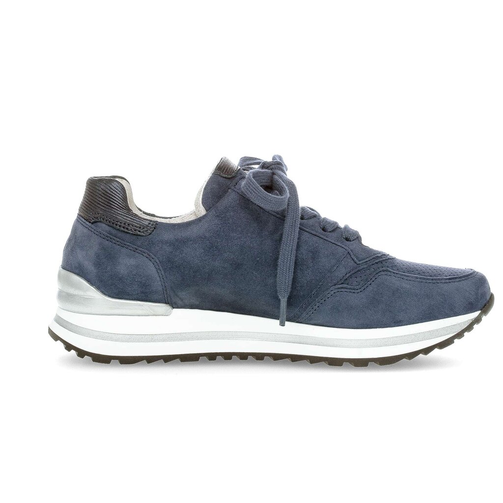 Lage sneaker blauw
