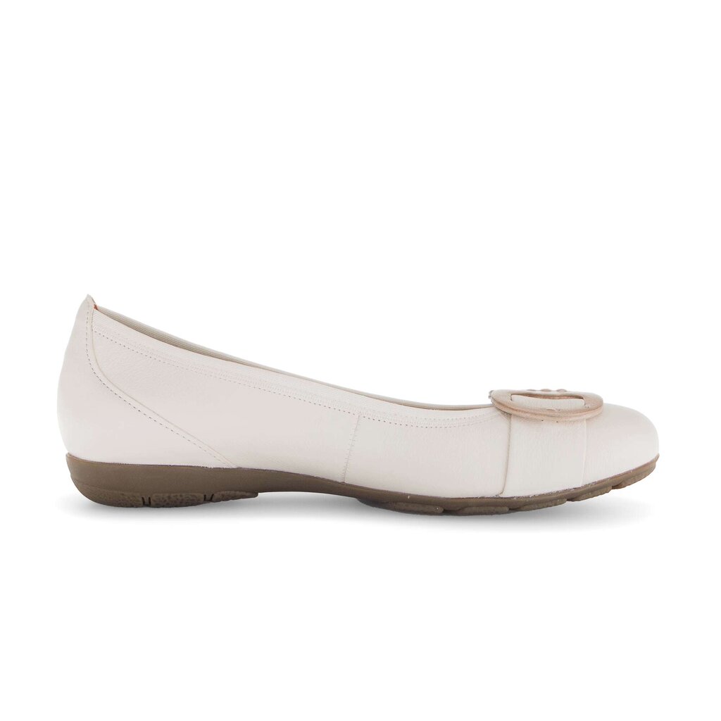 Sportieve ballerina beige