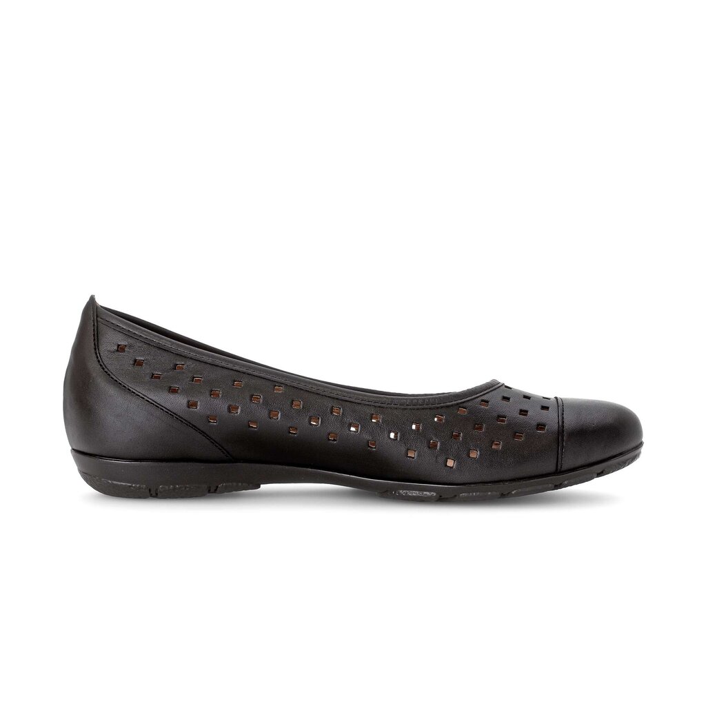 Sportieve ballerina zwart