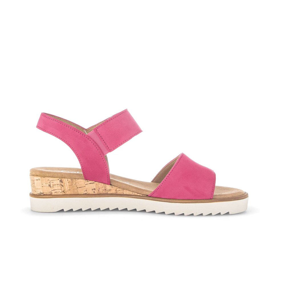 Sandal met riempjes roze