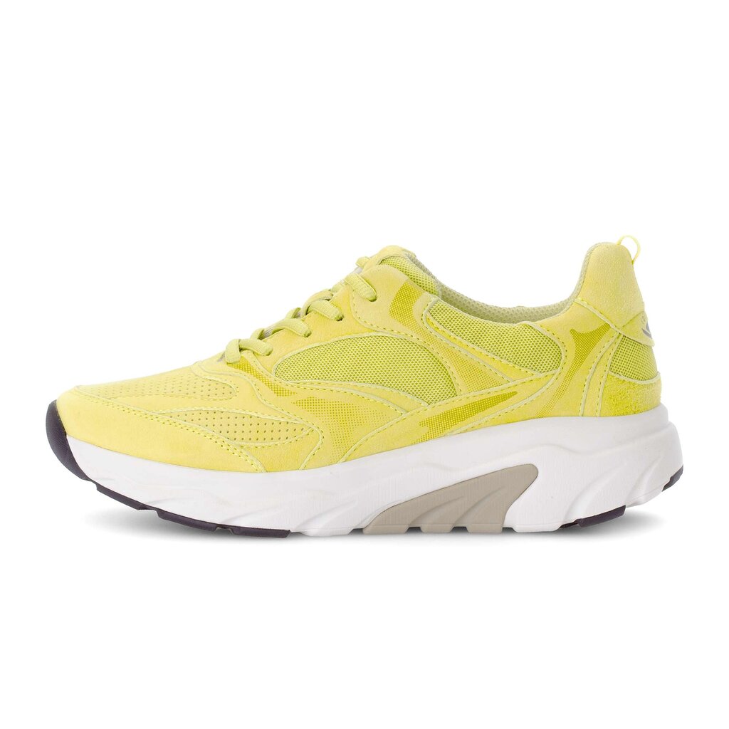 Lage sneaker geel