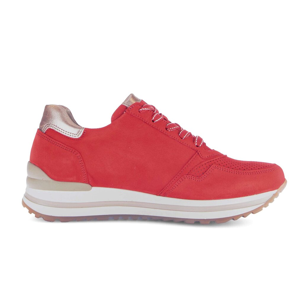 Lage sneaker rood