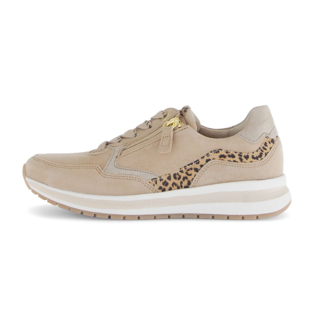 Lage sneaker beige