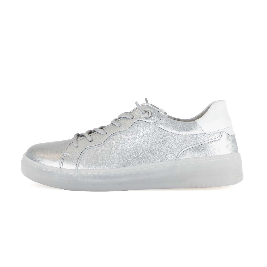 Lage sneaker zilver