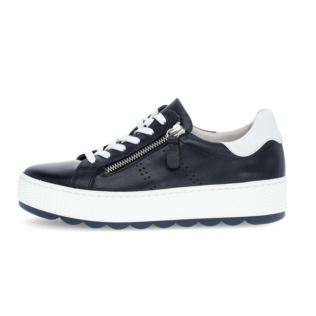 Lage sneaker blauw
