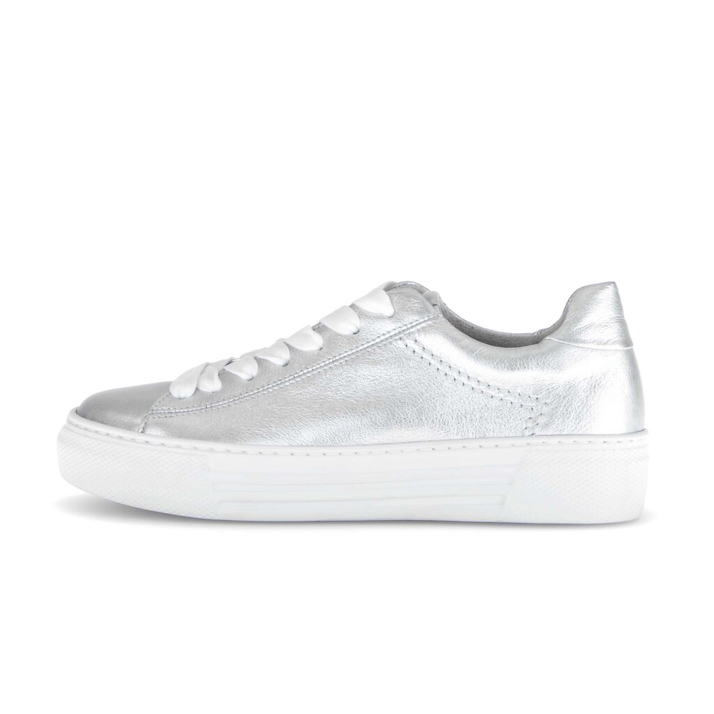 Lage sneaker zilver