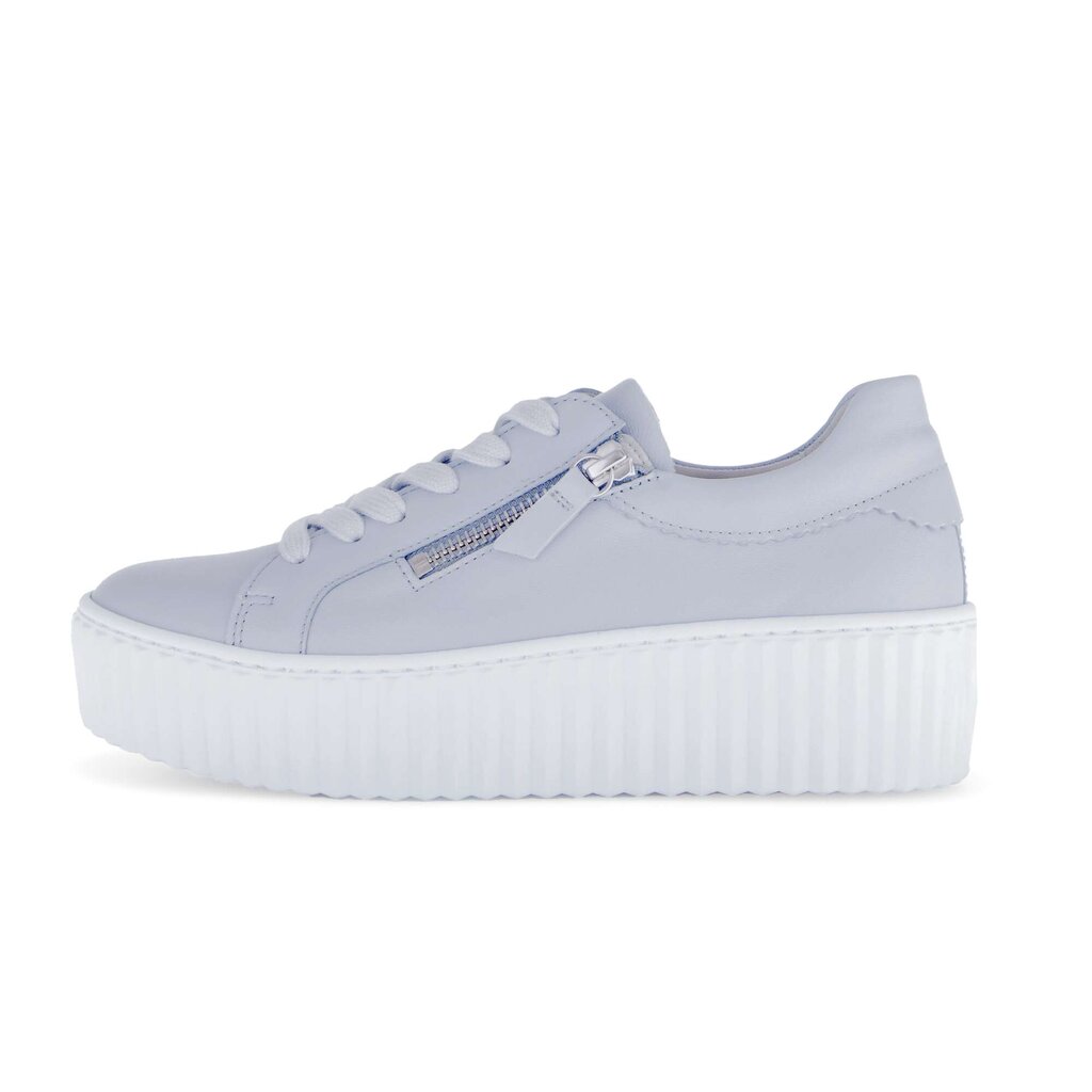 Lage sneaker blauw