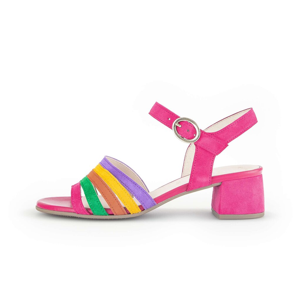 Sandal met riempjes multicolour