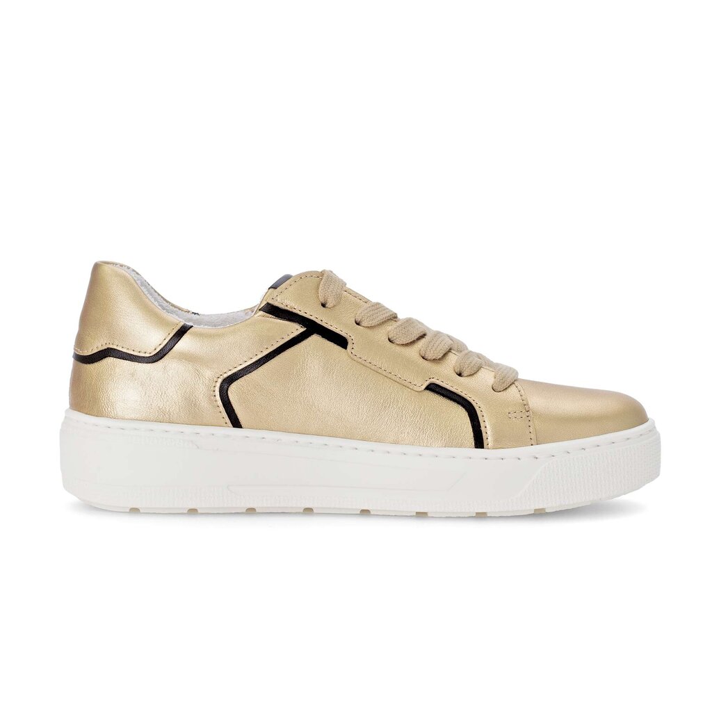 Lage sneaker goud