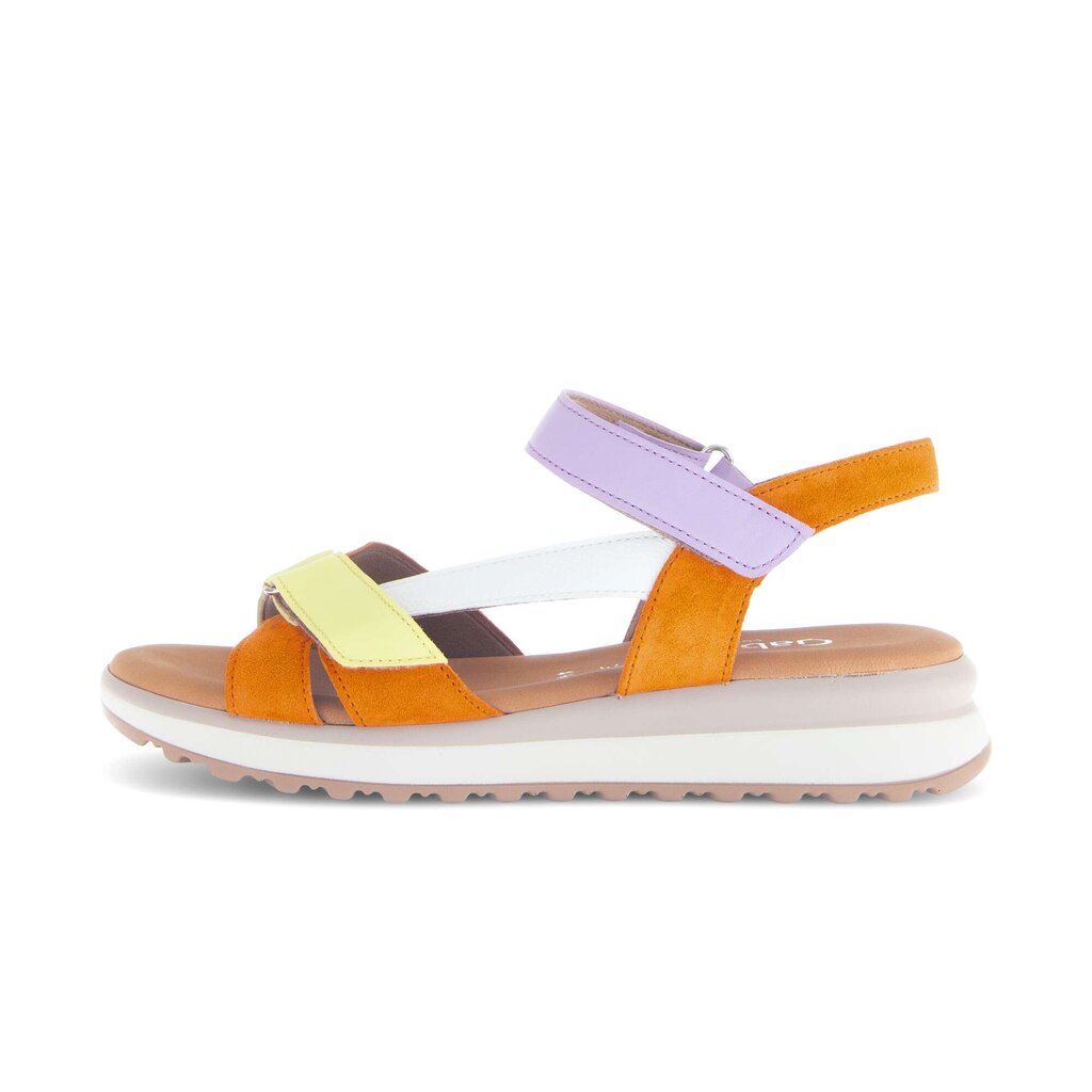 Sandal met riempjes multicolour