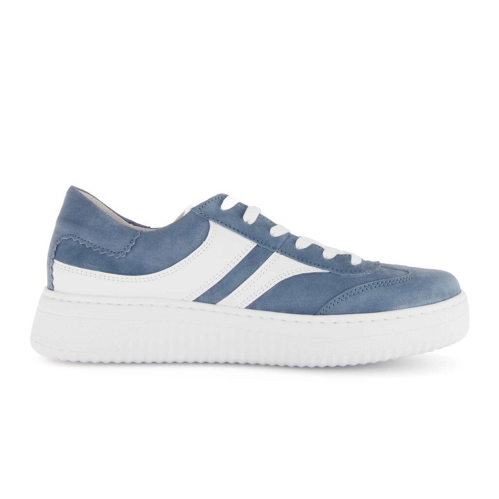 Lage sneaker blauw